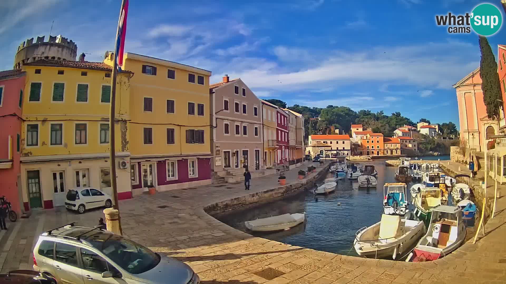 Webcam – Il porticciolo di Lussingrande