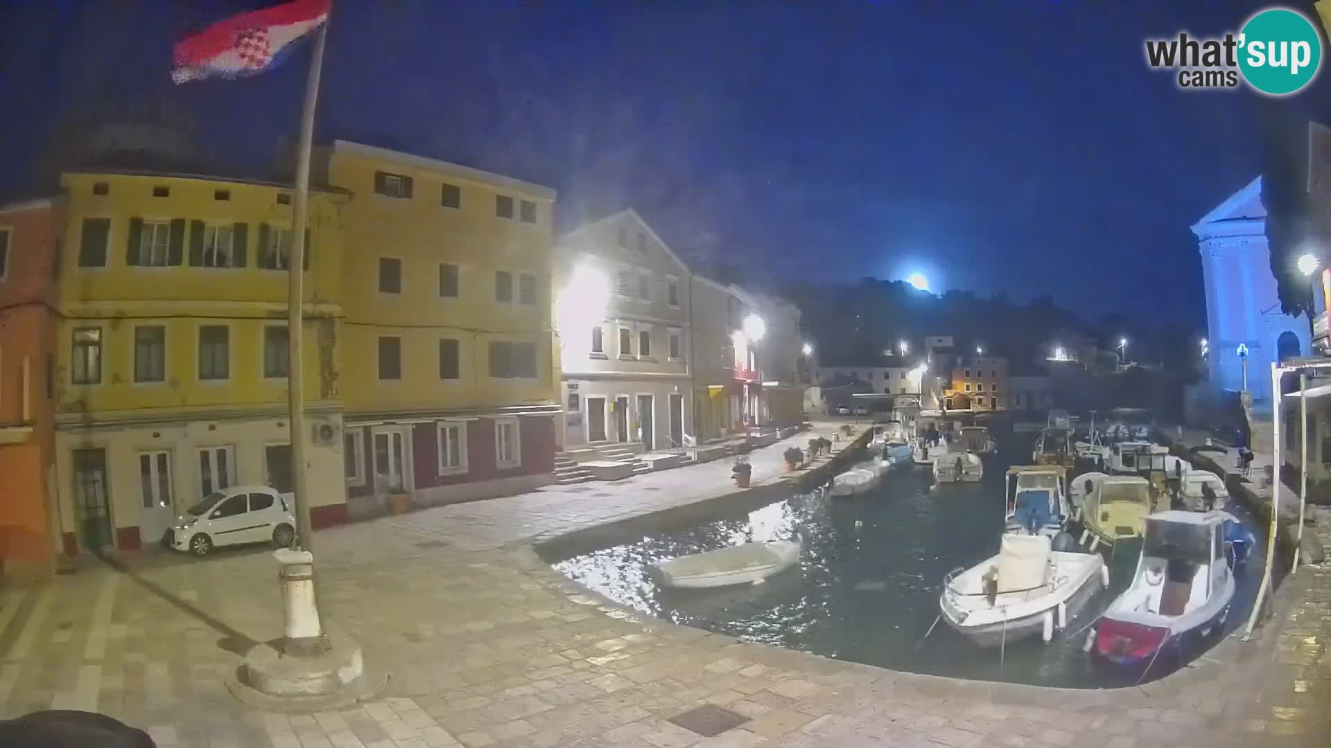 Webcam Streaming – El puerto de Veli Lošinj