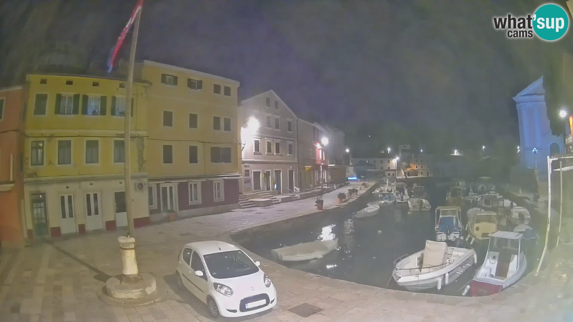 Webcam Live – The harbor of Veli Lošinj