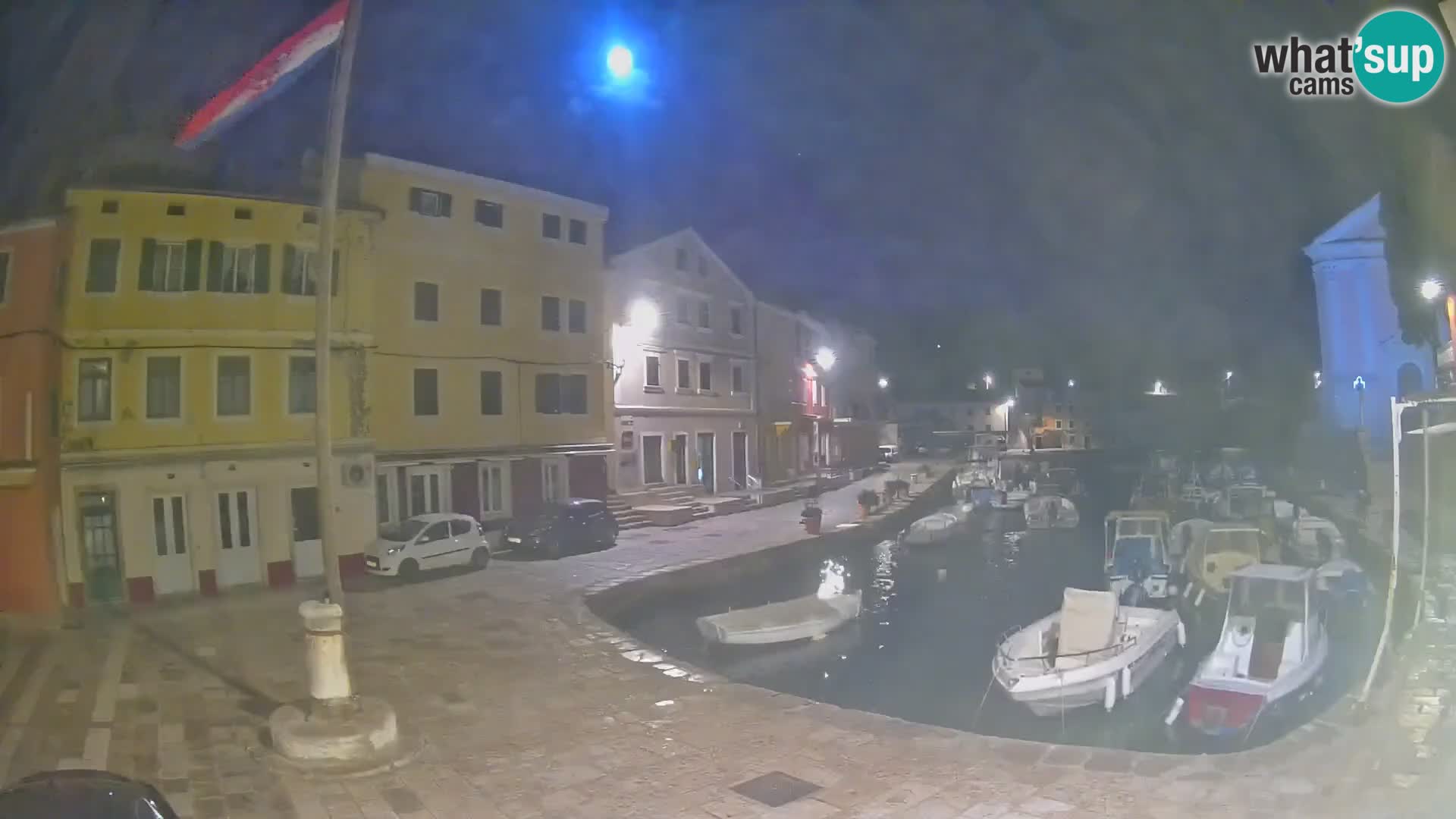 Webcam Live – The harbor of Veli Lošinj