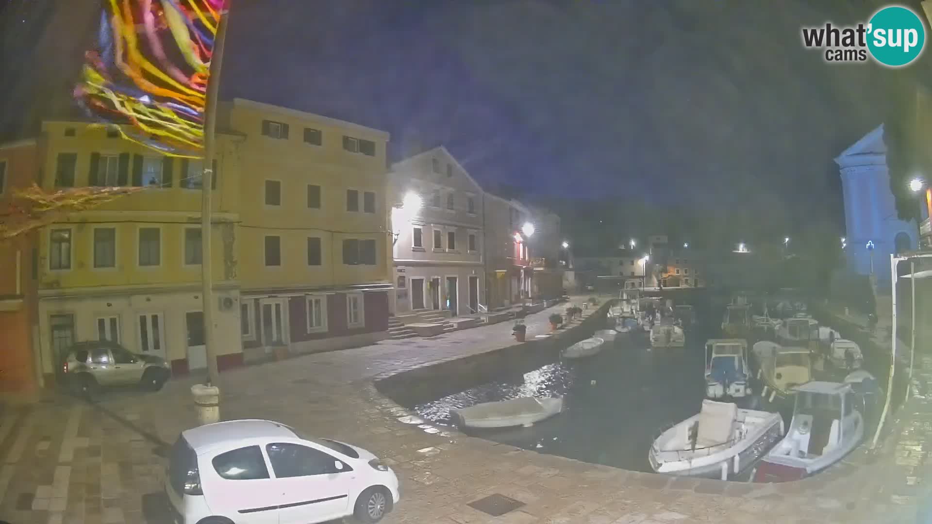 Webcam Live – The harbor of Veli Lošinj