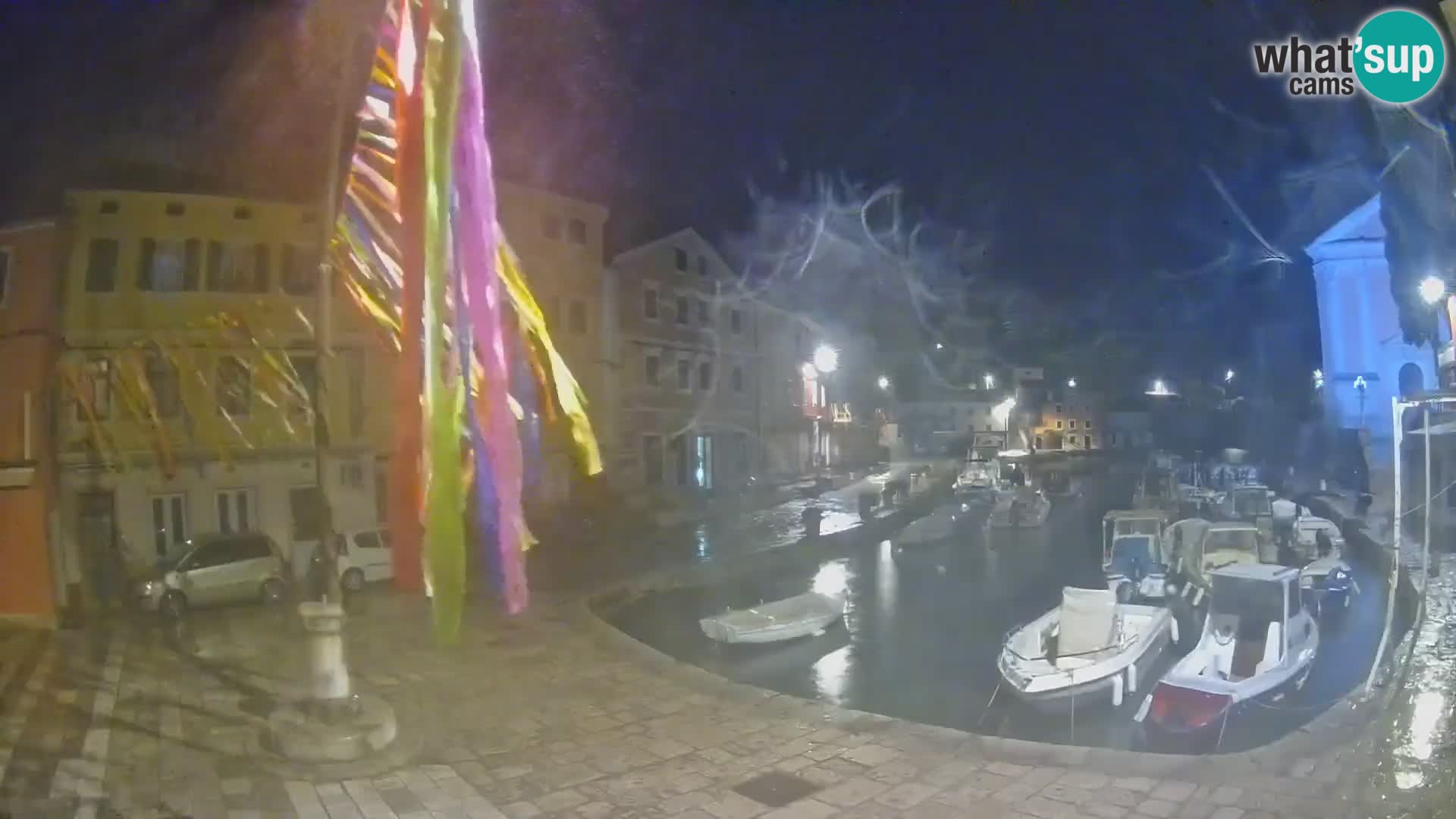 Webcam Live – The harbor of Veli Lošinj