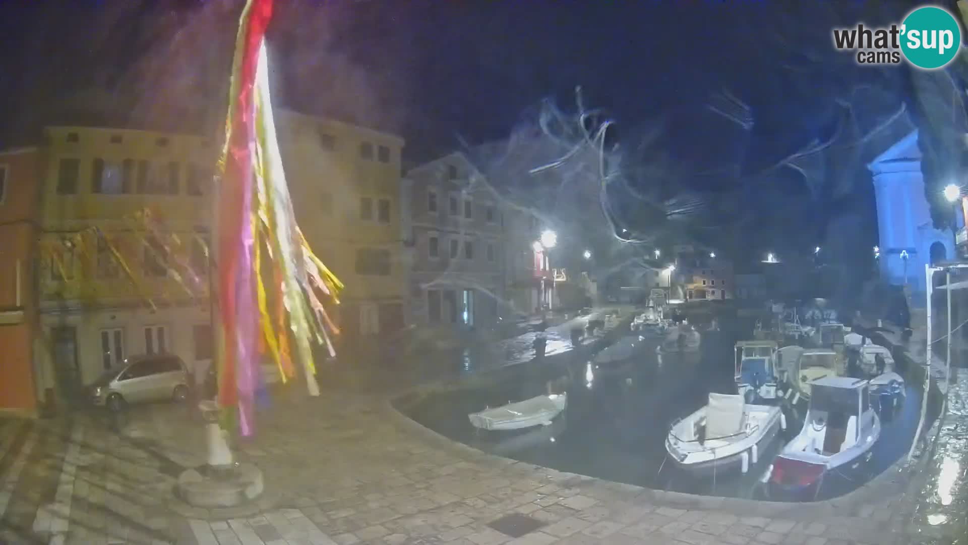 Webcam Live – The harbor of Veli Lošinj