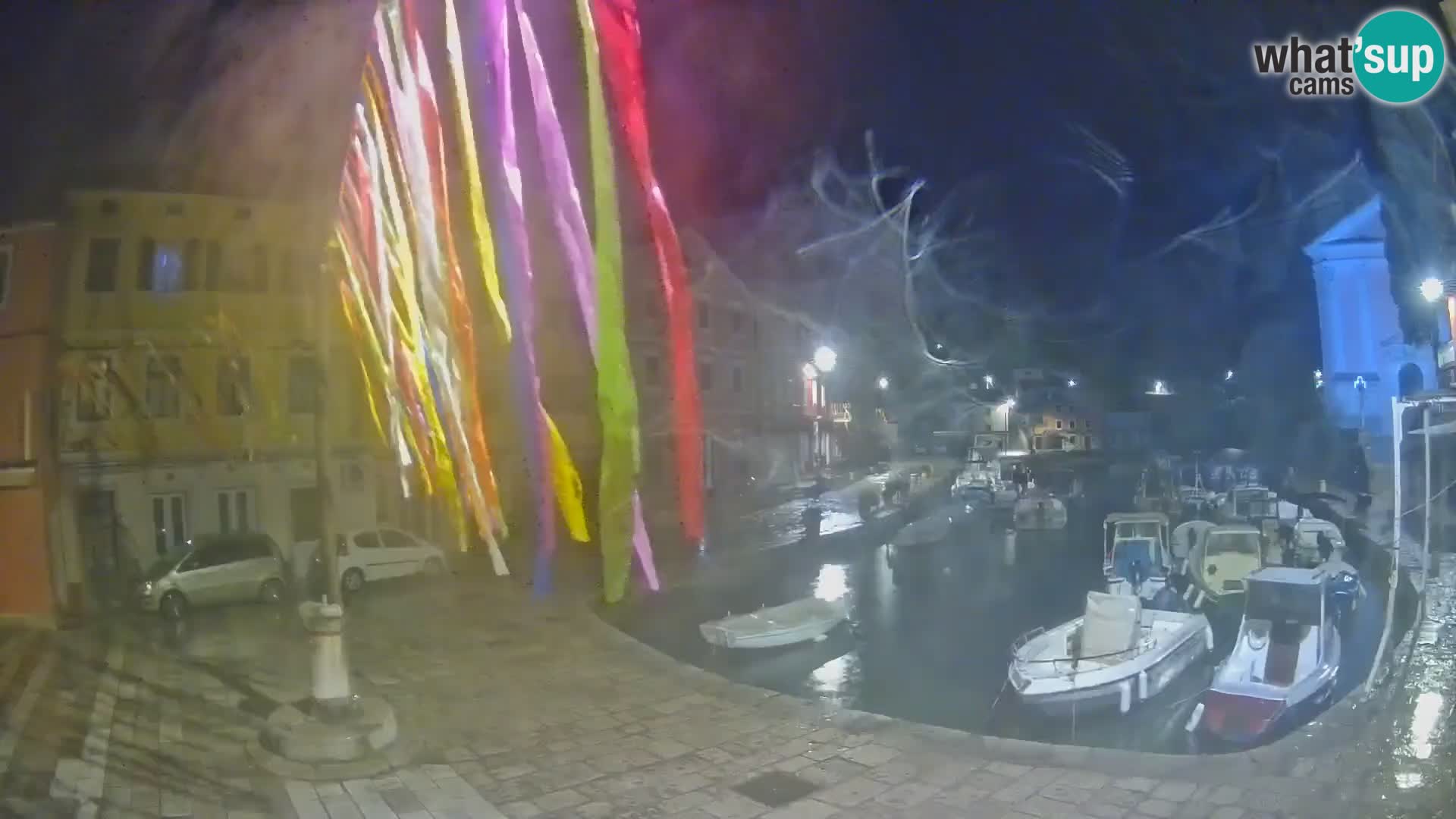 Webcam Live – The harbor of Veli Lošinj