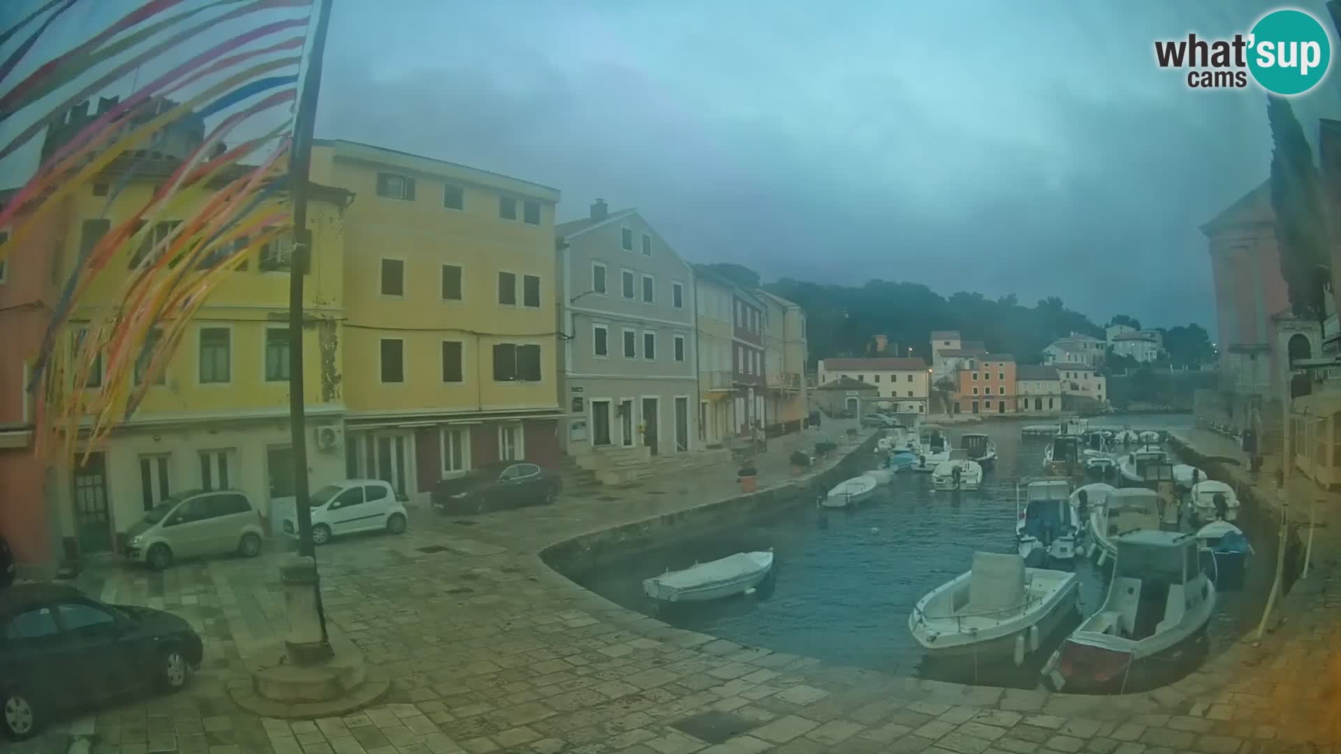 Webcam Live – The harbor of Veli Lošinj