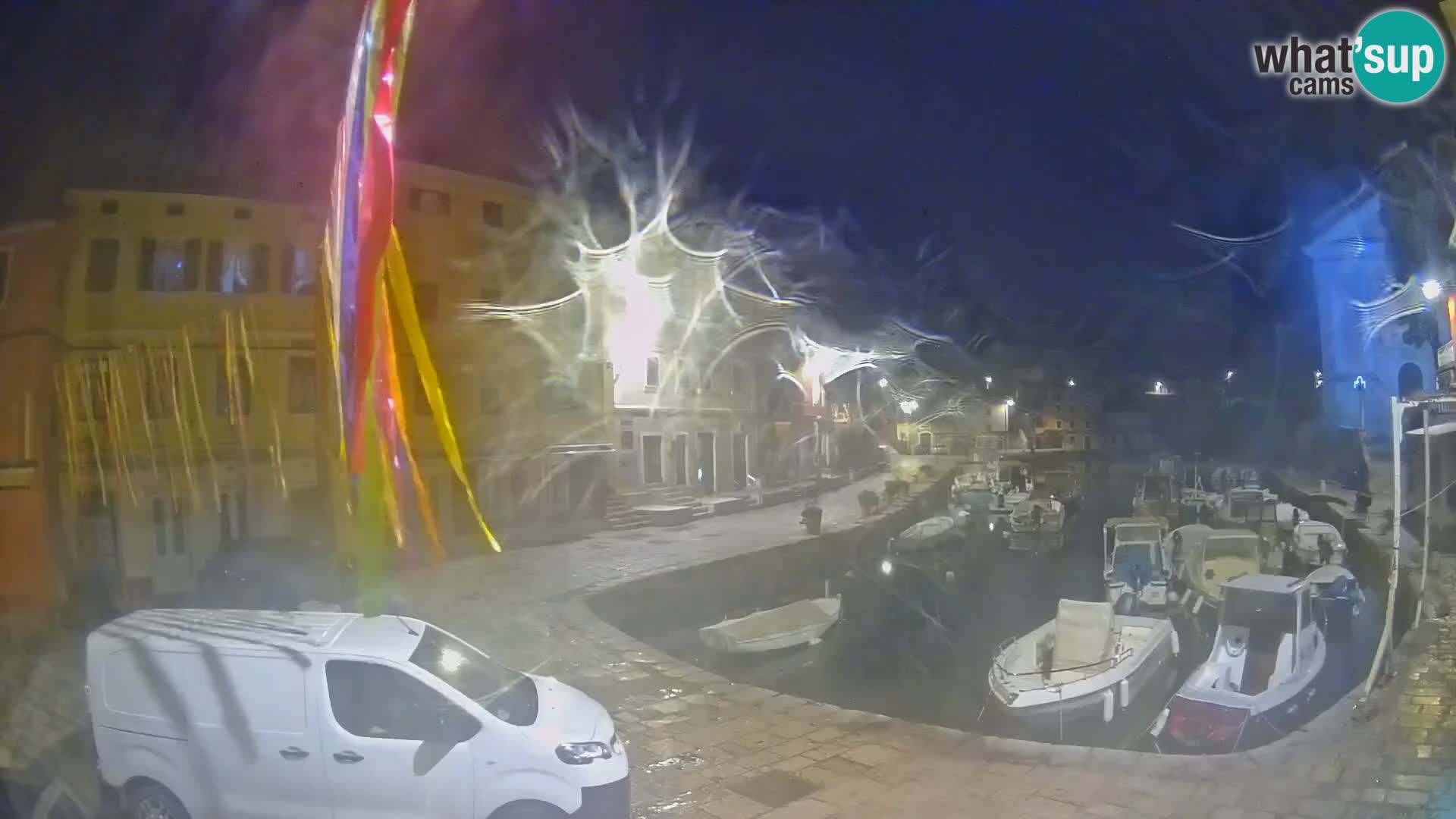 Webcam Live – The harbor of Veli Lošinj