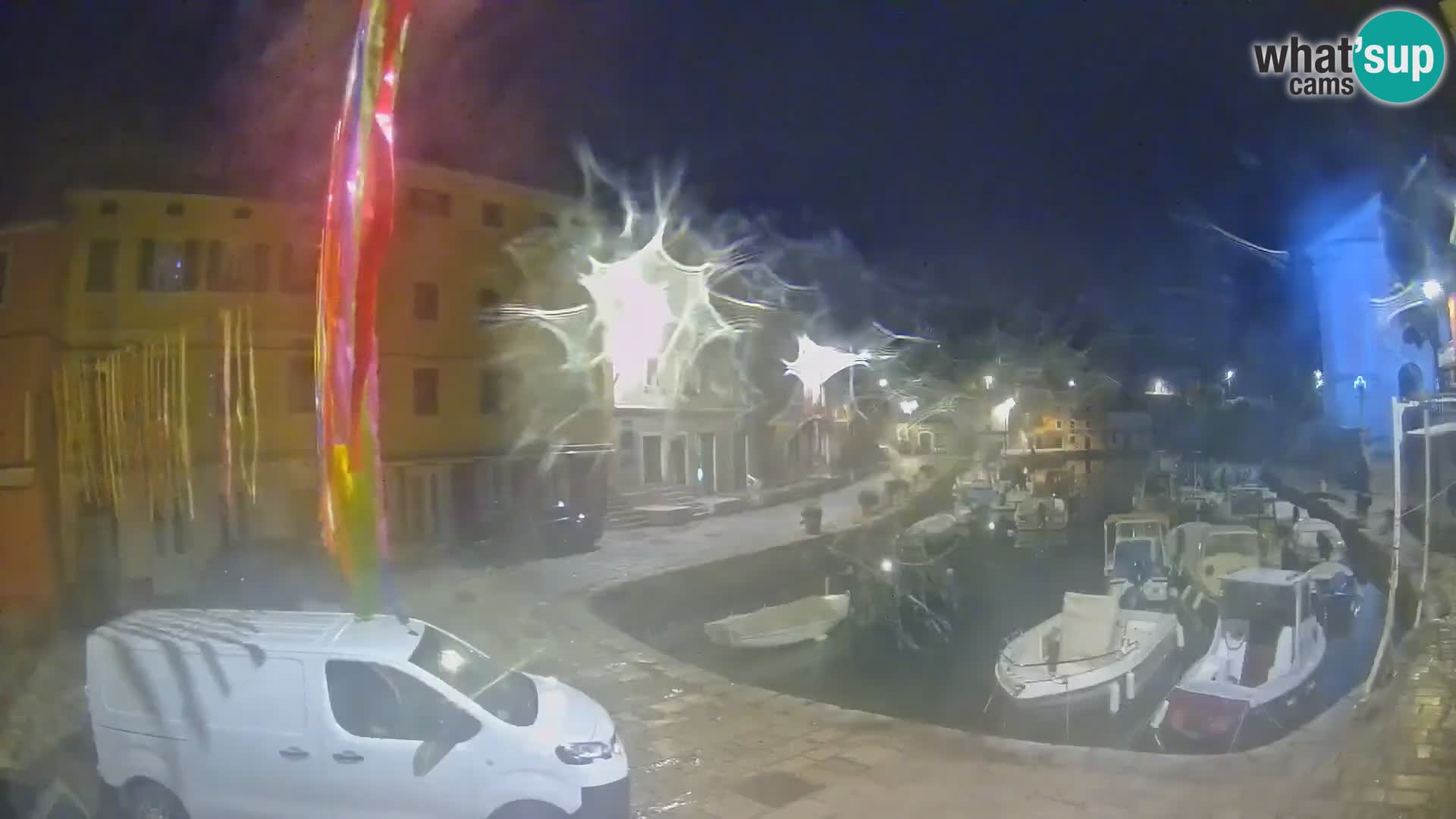 Webcam Live – The harbor of Veli Lošinj