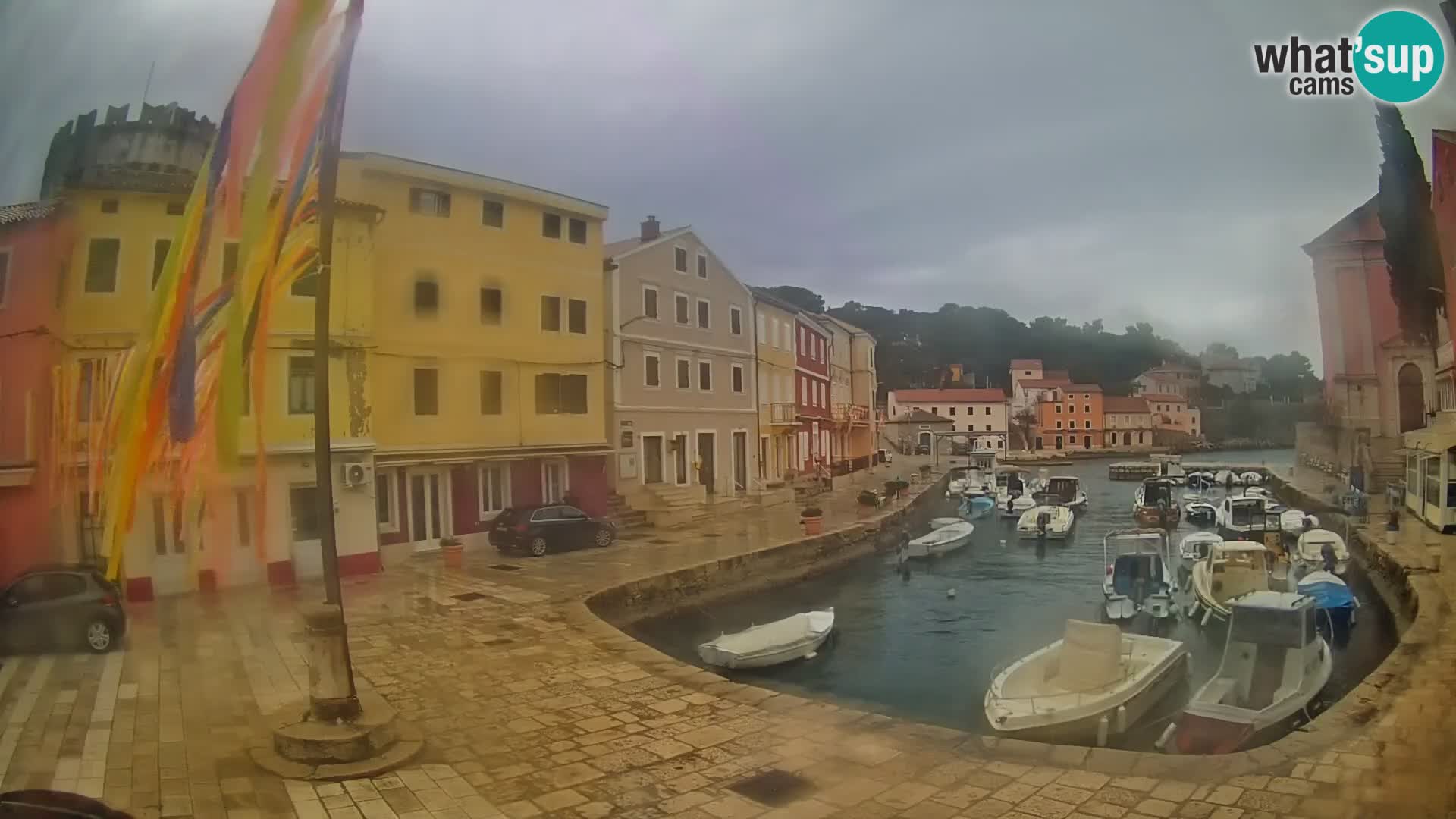 Webcam Live – The harbor of Veli Lošinj