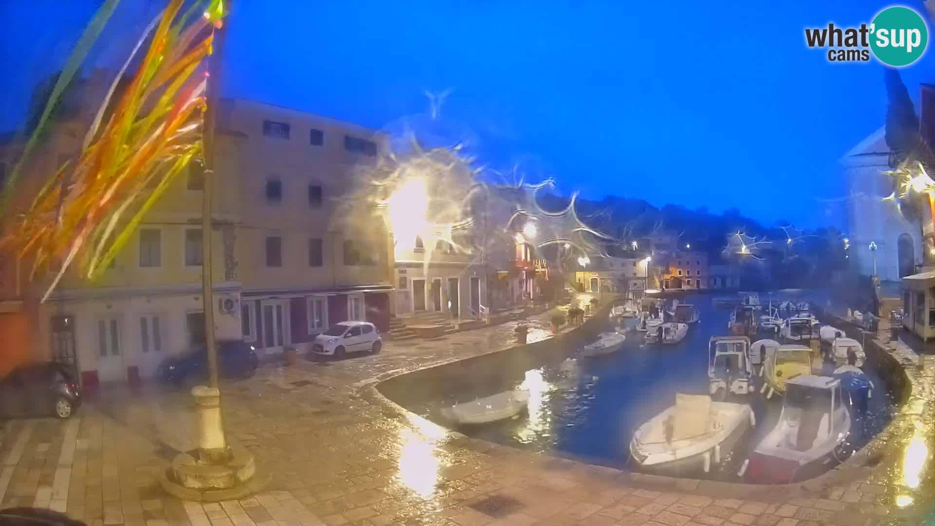 Webcam Live – The harbor of Veli Lošinj