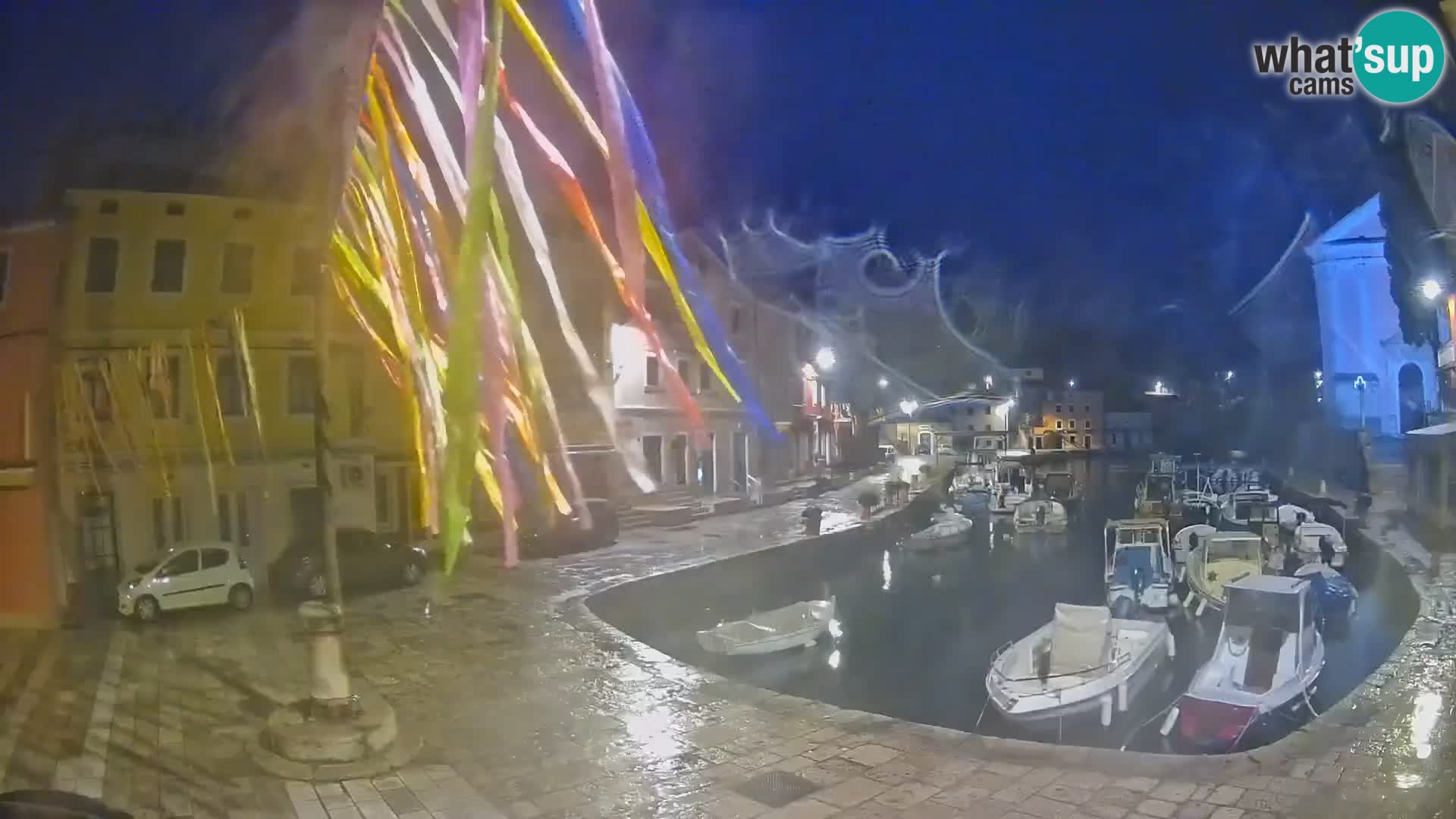 Webcam Live – The harbor of Veli Lošinj