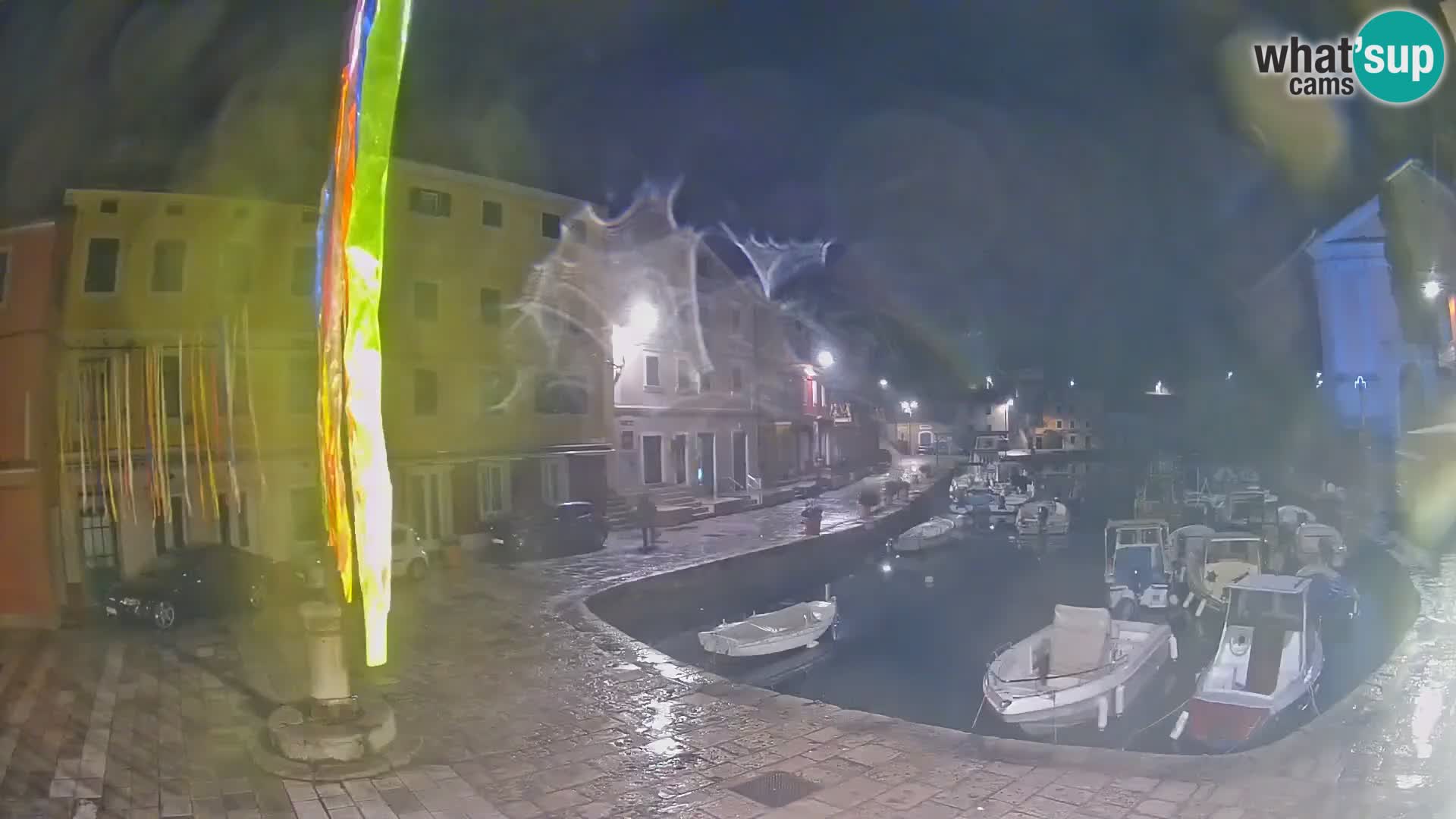 Webcam Live – The harbor of Veli Lošinj