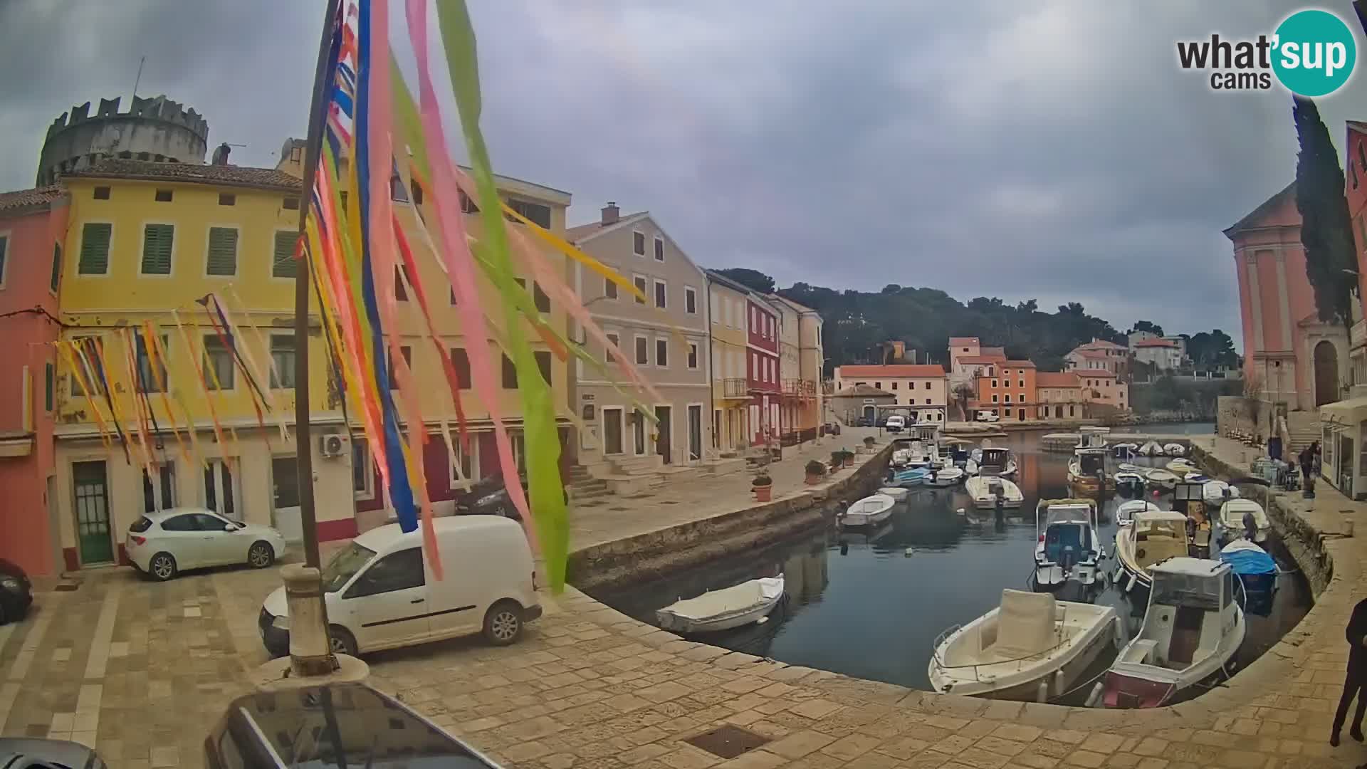 Webcam Streaming – El puerto de Veli Lošinj