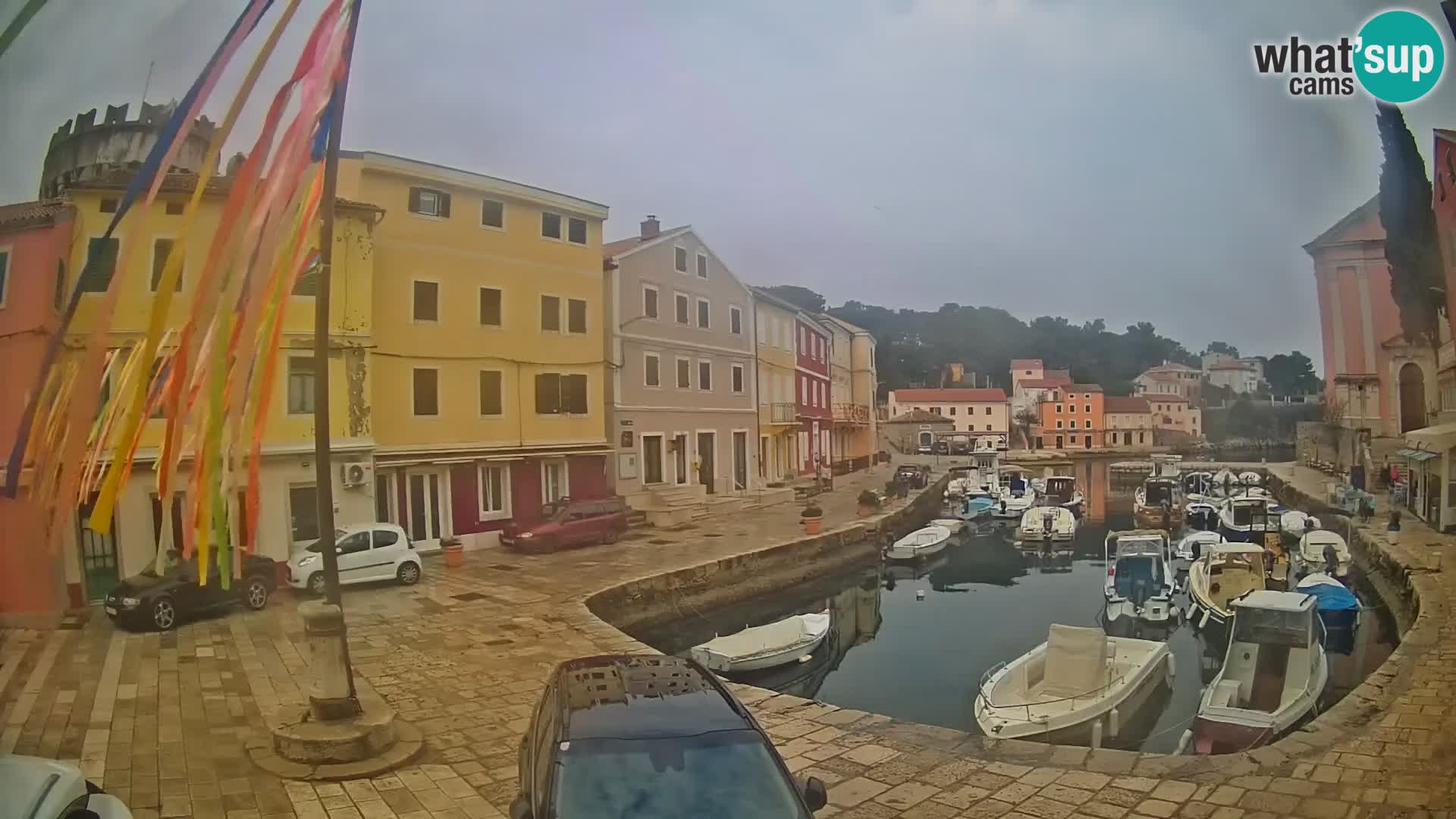 Webcam Streaming – El puerto de Veli Lošinj