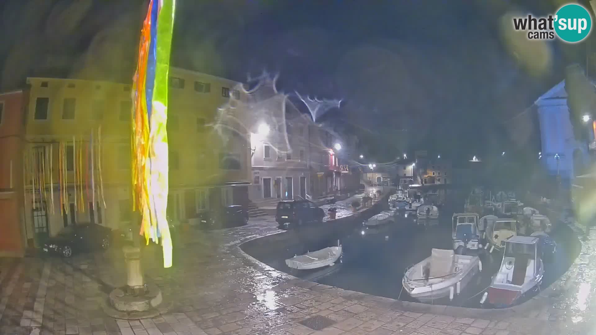 Webcam Live – The harbor of Veli Lošinj