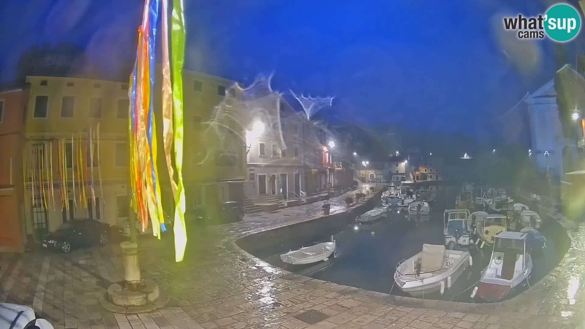 Webcam Live – The harbor of Veli Lošinj