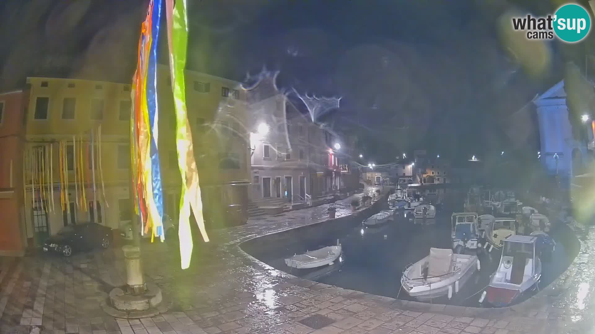 Webcam Live – The harbor of Veli Lošinj