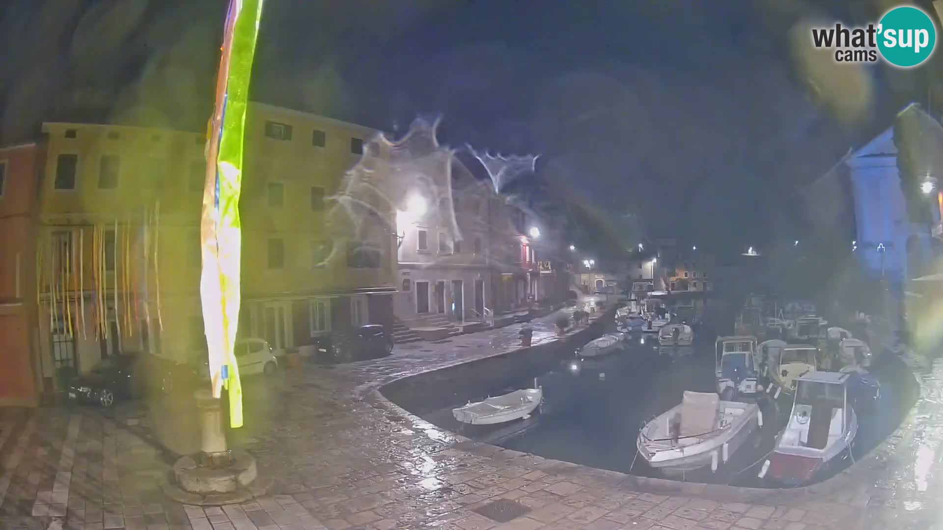 Webcam Live – The harbor of Veli Lošinj