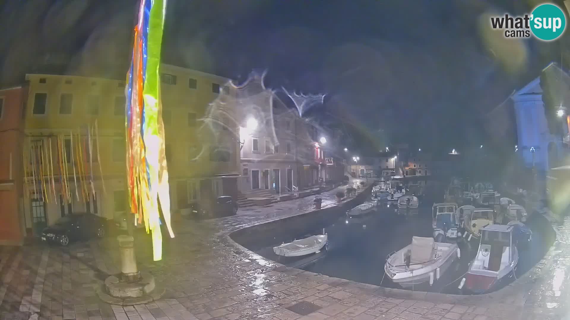 Webcam Live – The harbor of Veli Lošinj