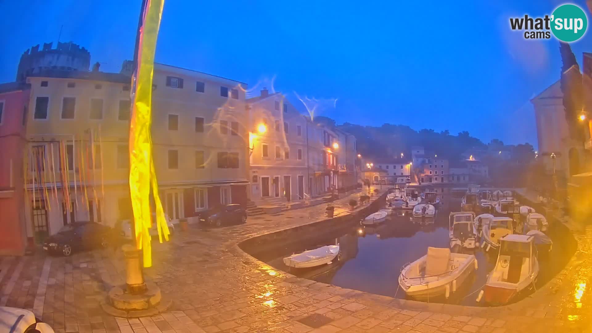 Webcam Streaming – El puerto de Veli Lošinj