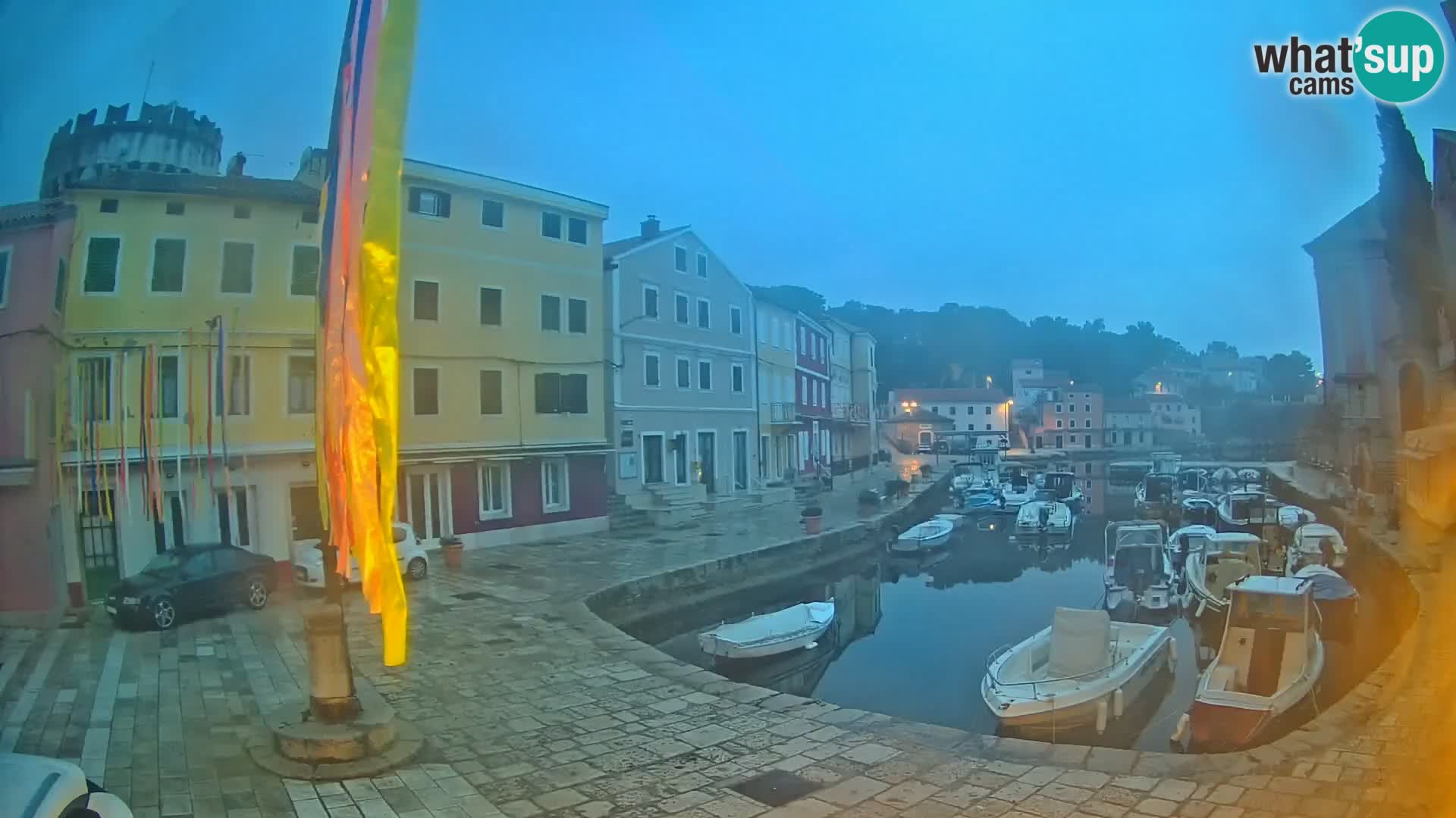 Webcam Streaming – El puerto de Veli Lošinj