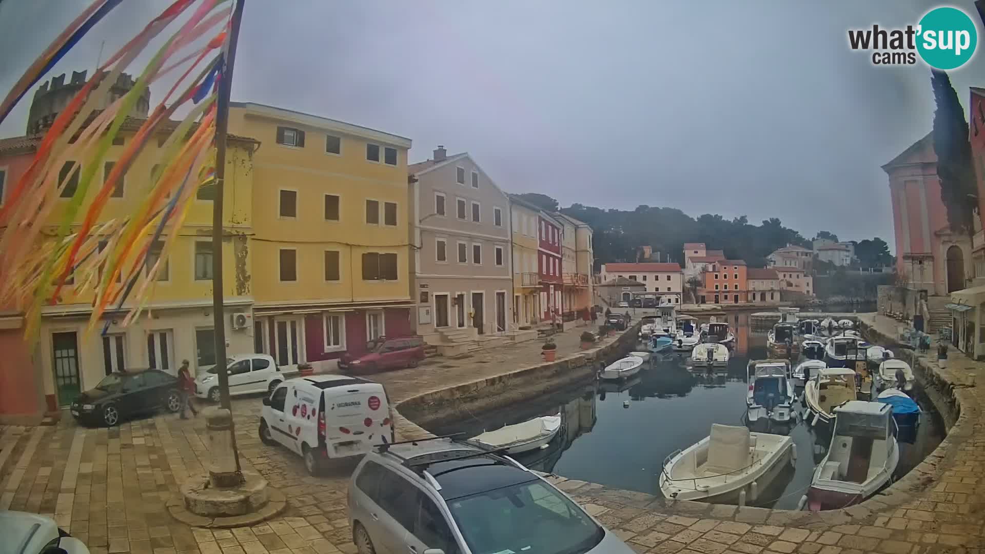 Webcam Live – The harbor of Veli Lošinj