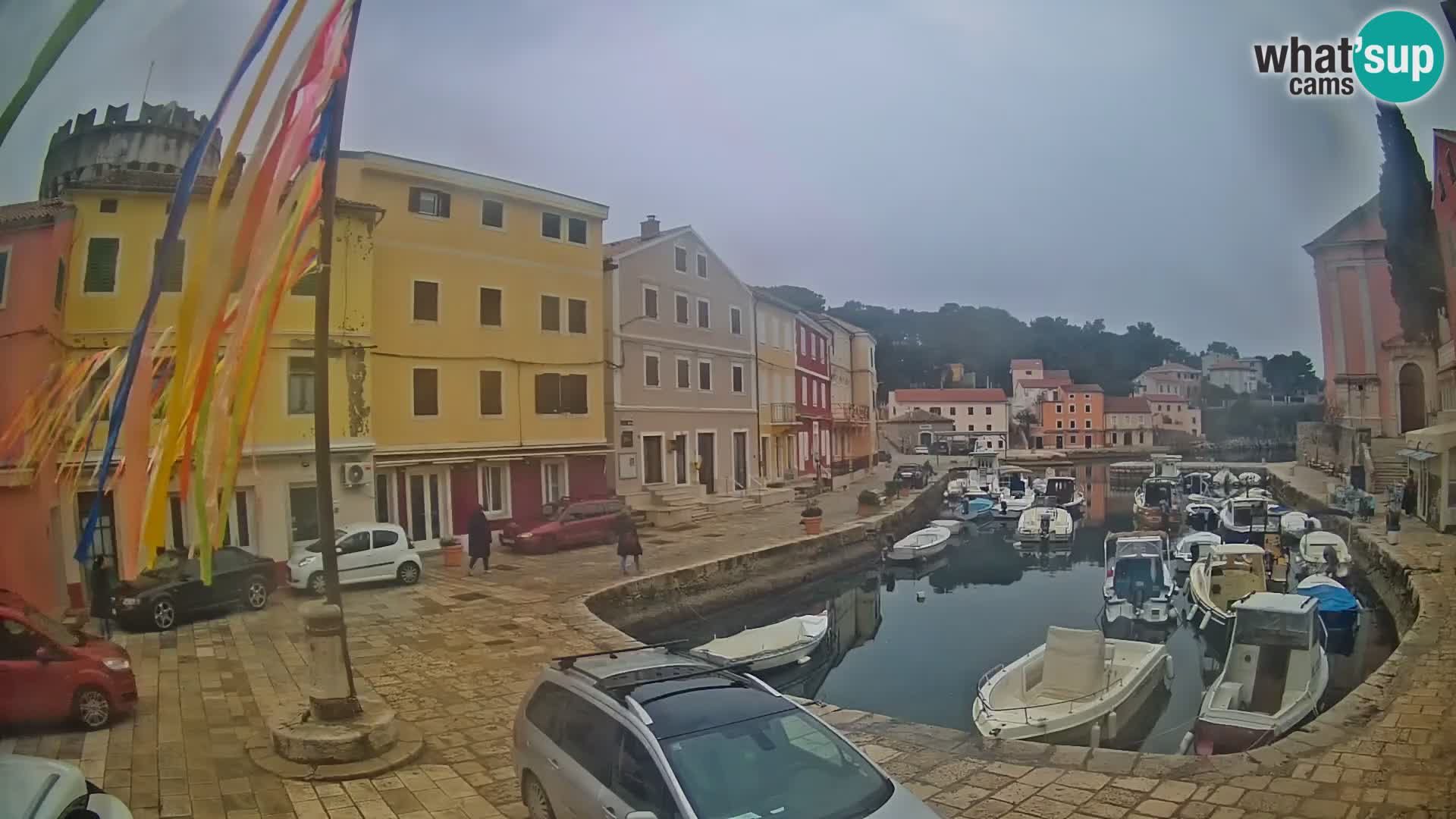 Webcam Streaming – El puerto de Veli Lošinj