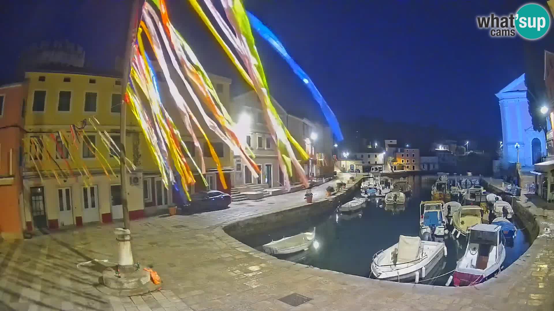 Webcam Streaming – El puerto de Veli Lošinj