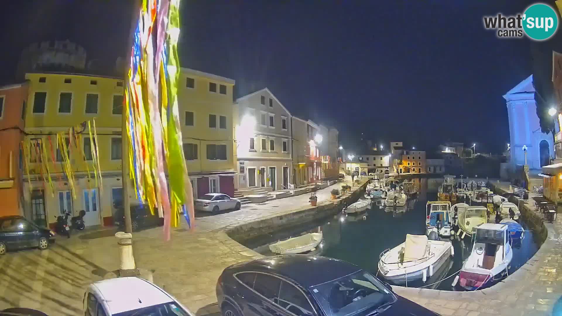 Webcam Live – The harbor of Veli Lošinj