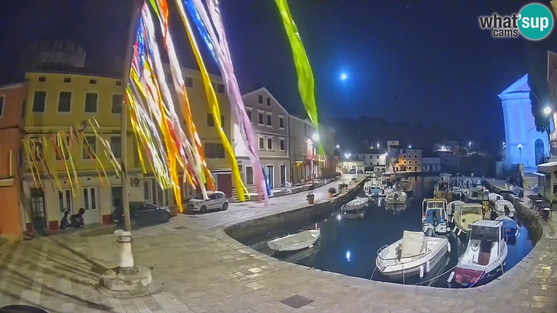 Webcam Streaming – El puerto de Veli Lošinj