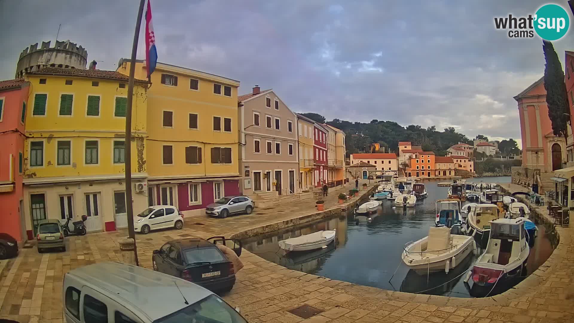 Webcam Streaming – El puerto de Veli Lošinj