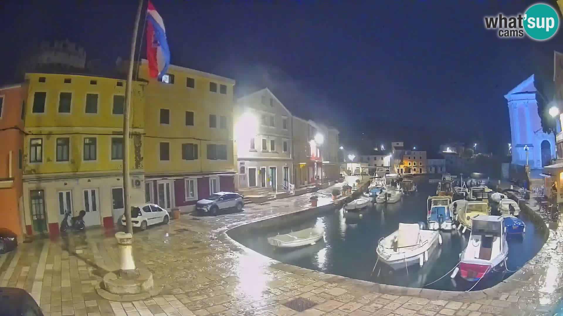 Webcam Live – The harbor of Veli Lošinj