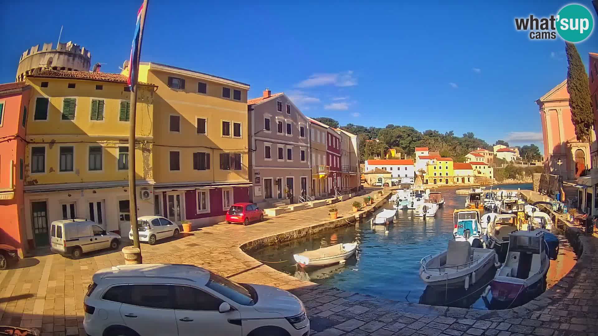 Webcam – Le port de Veli Lošinj