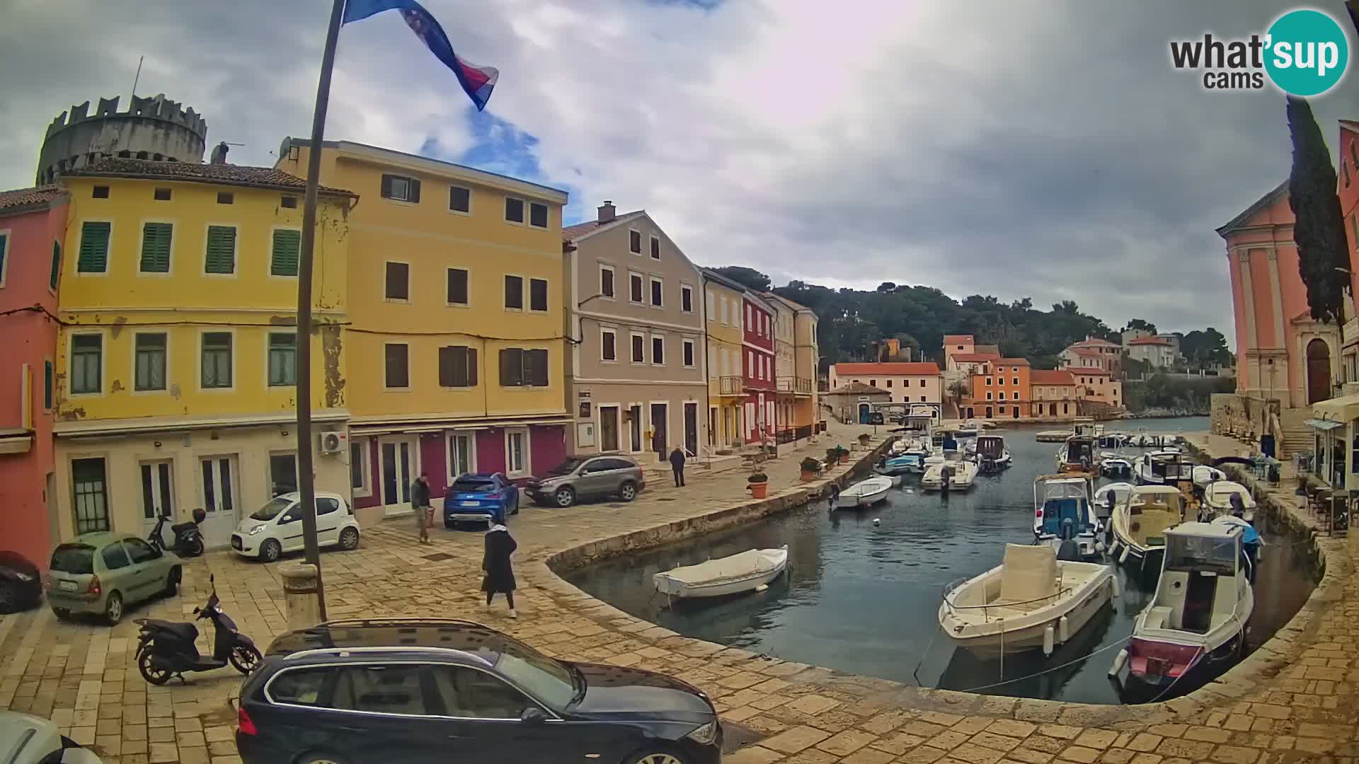 Webcam Streaming – El puerto de Veli Lošinj