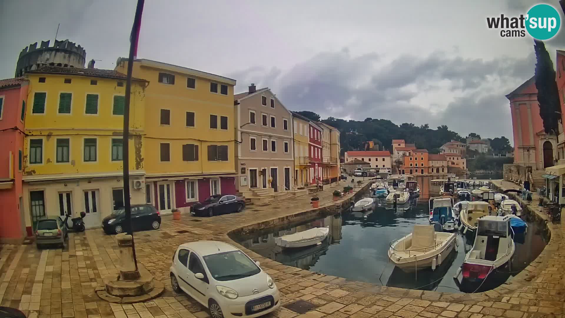 Webcam Live – The harbor of Veli Lošinj