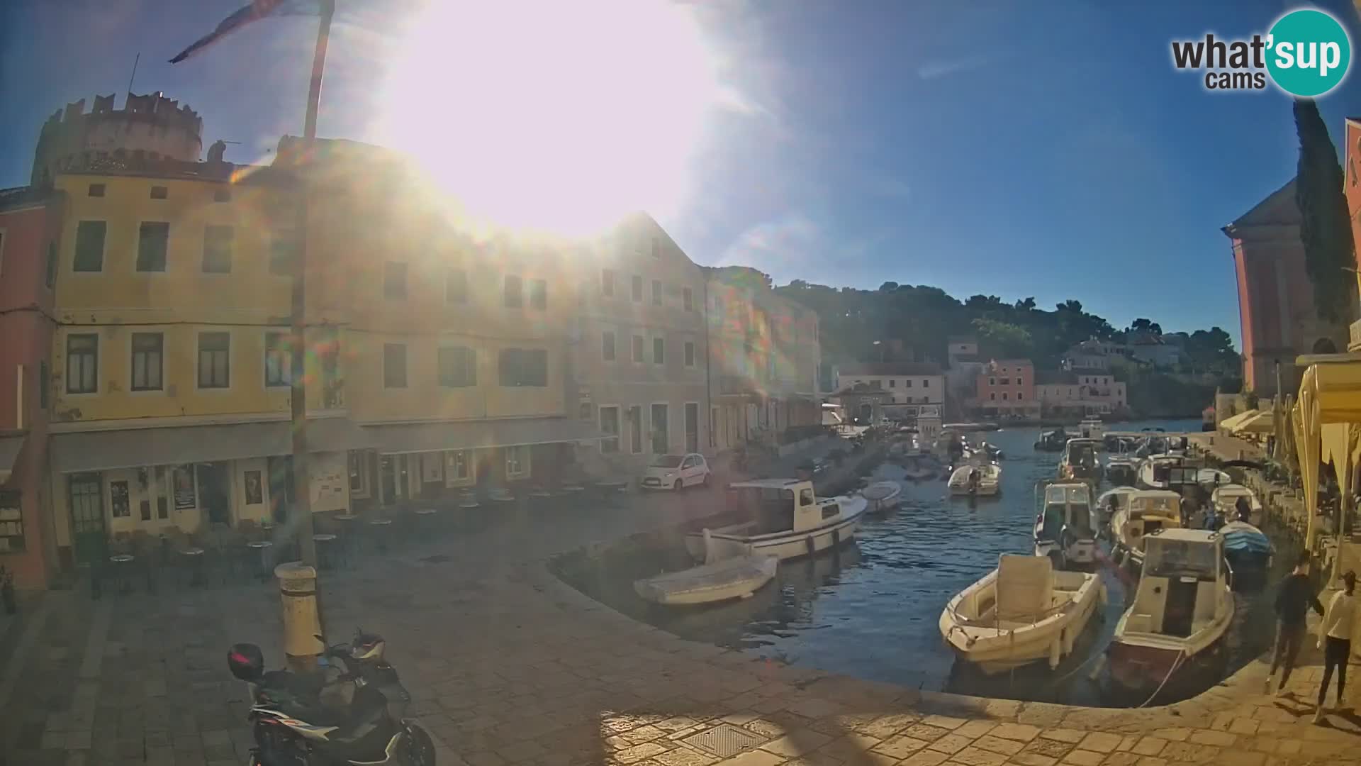 Webcam – Il porticciolo di Lussingrande