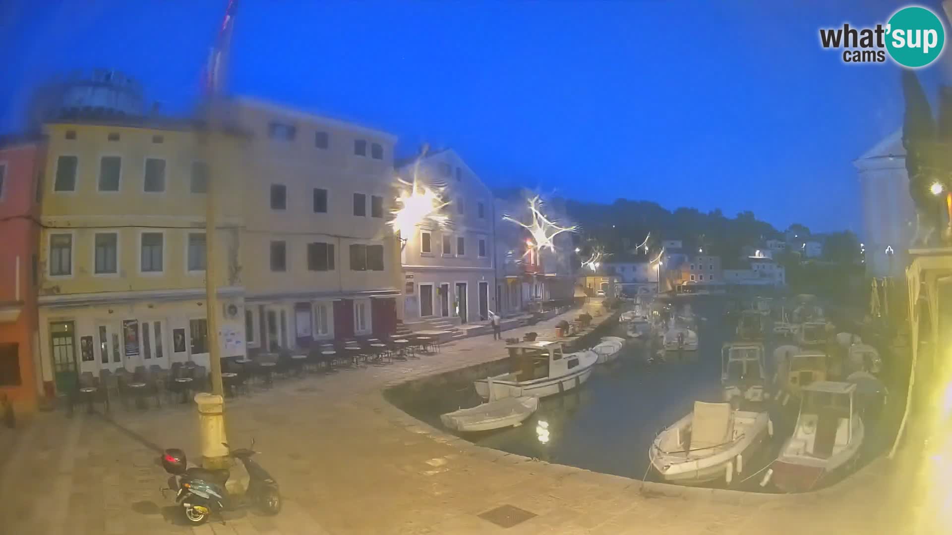 Webcam Live – The harbor of Veli Lošinj