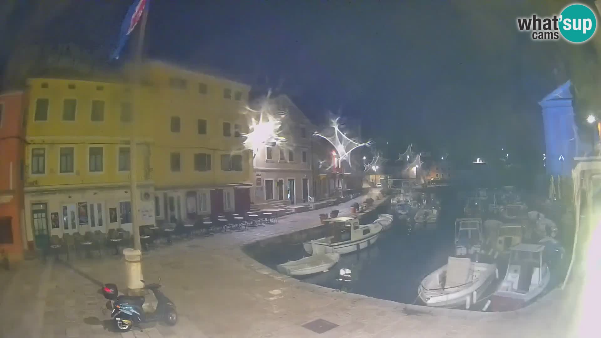 Webcam Live – The harbor of Veli Lošinj