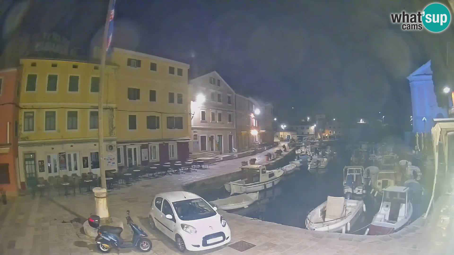 Webcam Live – The harbor of Veli Lošinj