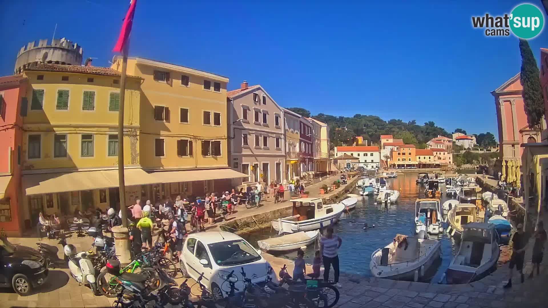 Webcam – Le port de Veli Lošinj