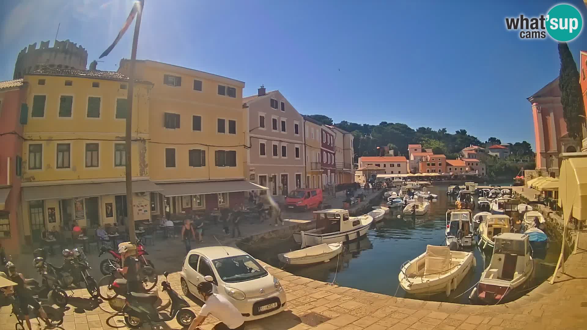 Webcam Streaming – El puerto de Veli Lošinj