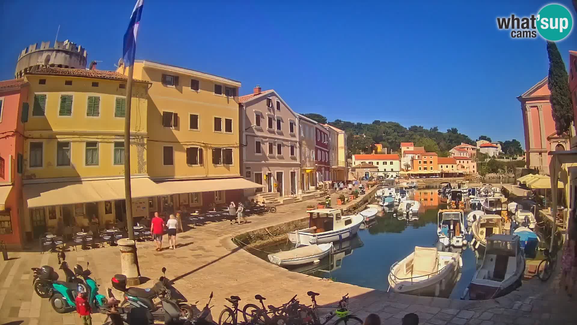 Webcam – Il porticciolo di Lussingrande