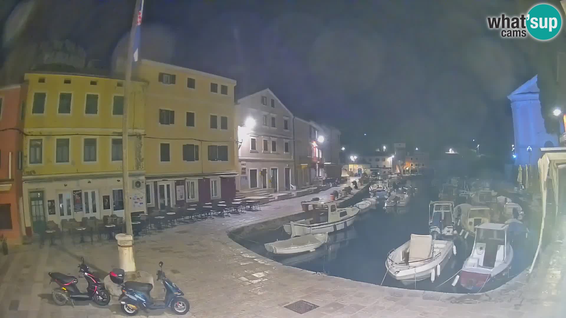 Webcam Live – The harbor of Veli Lošinj