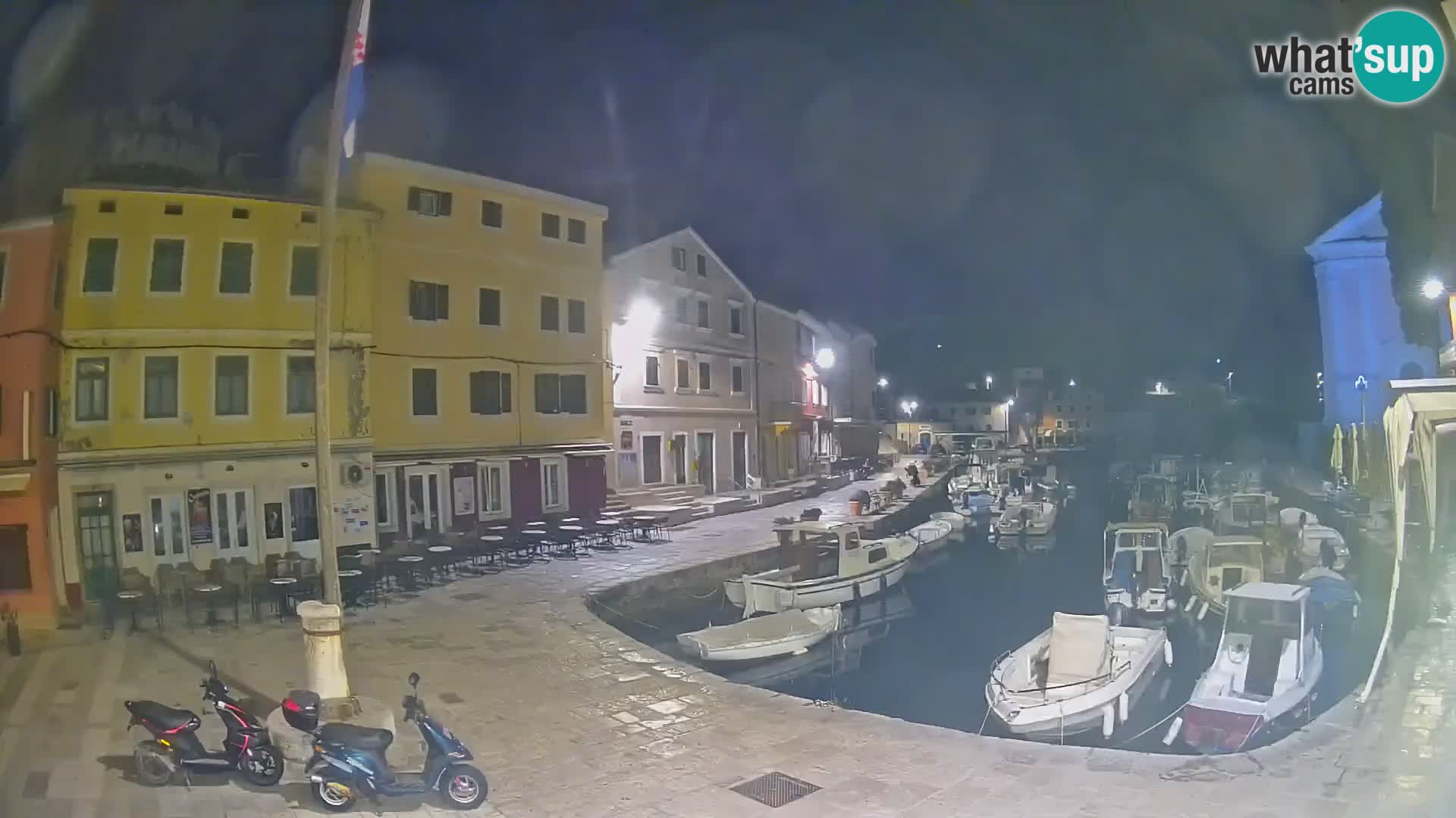 Webcam Live – The harbor of Veli Lošinj