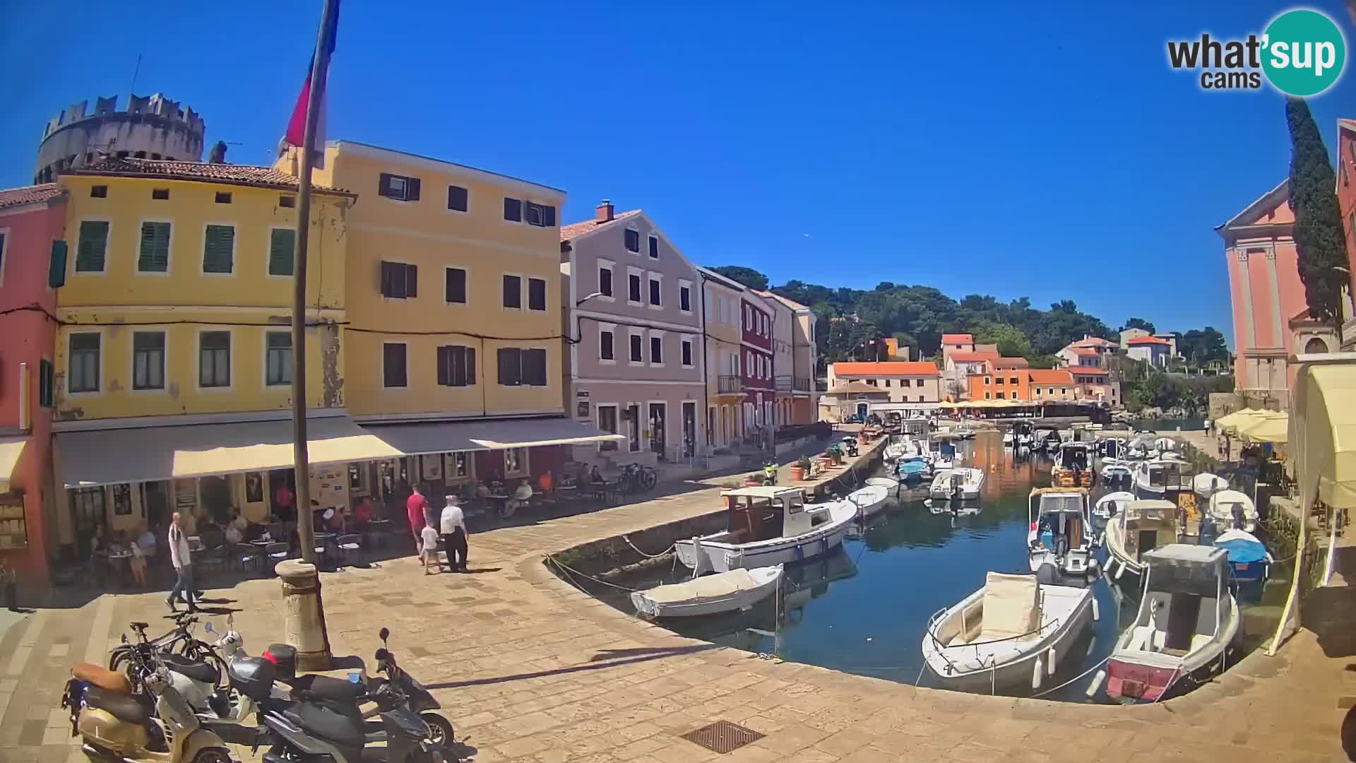 Webcam – Il porticciolo di Lussingrande