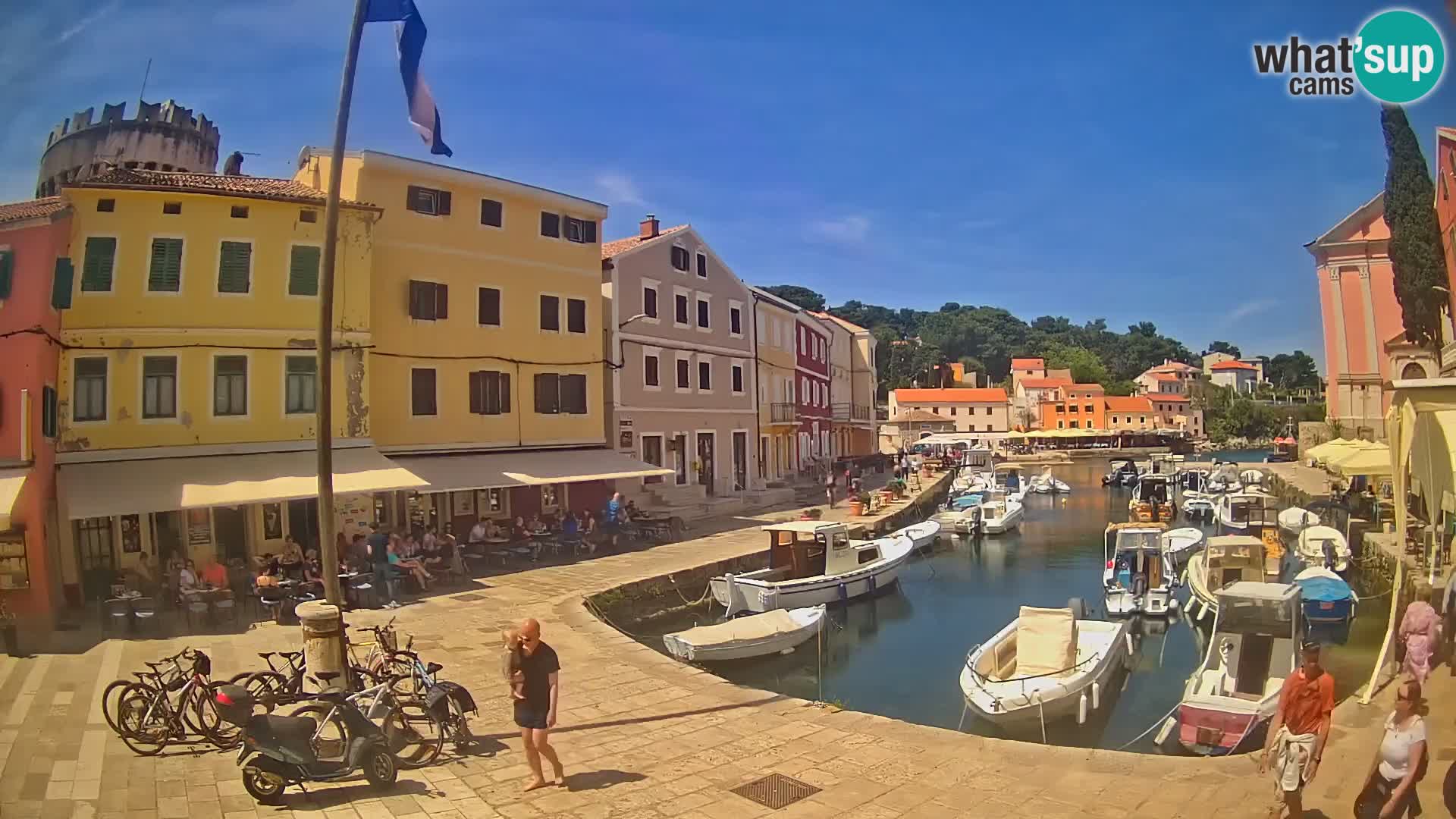 Webcam – Le port de Veli Lošinj
