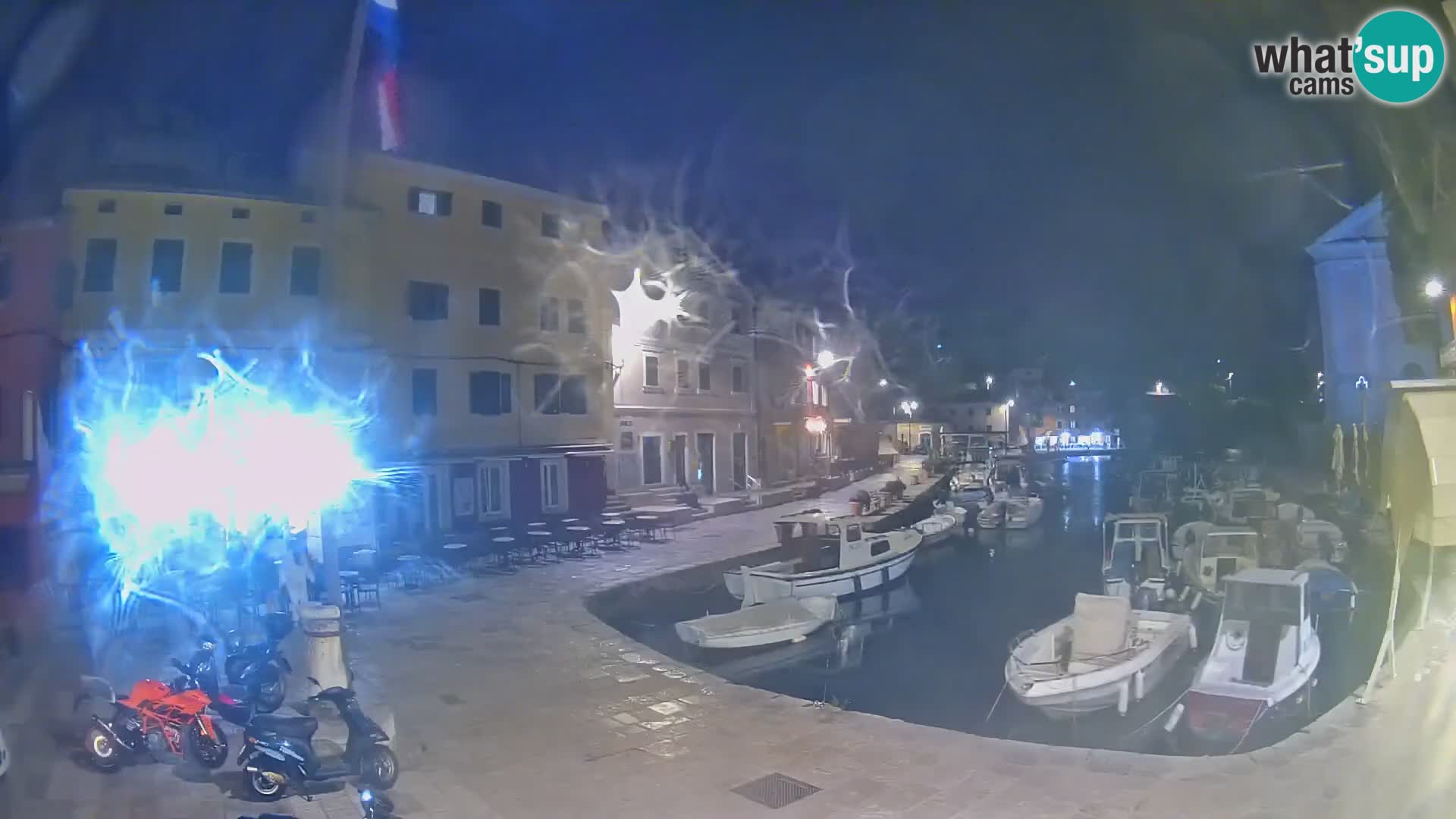 Webcam Live – The harbor of Veli Lošinj