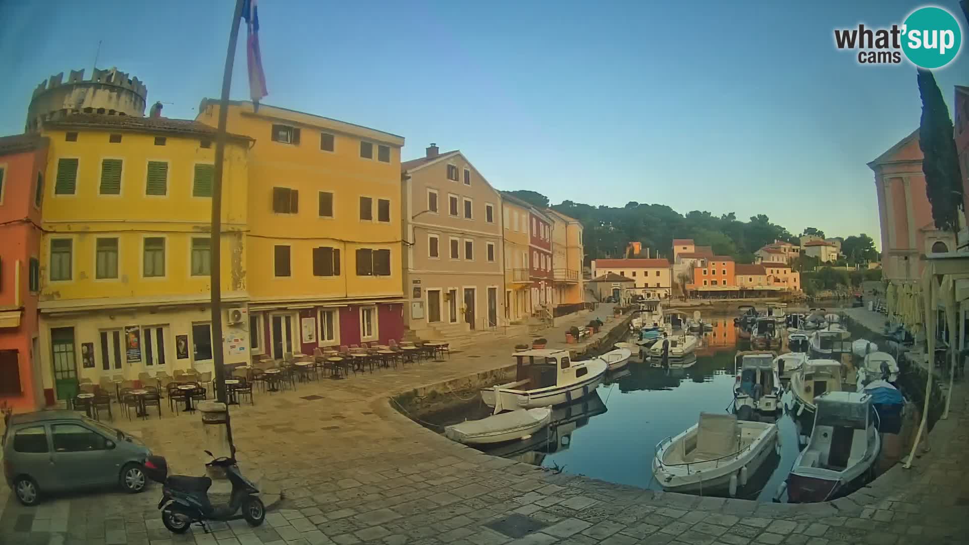 Webcam – Il porticciolo di Lussingrande
