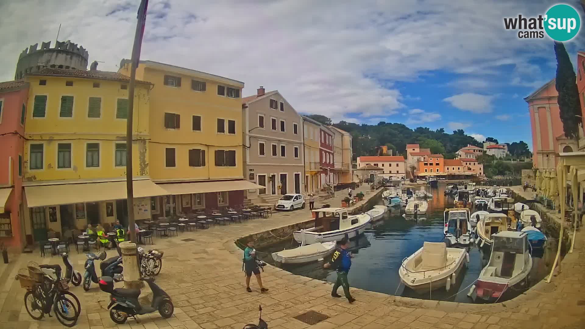 Webcam – Le port de Veli Lošinj