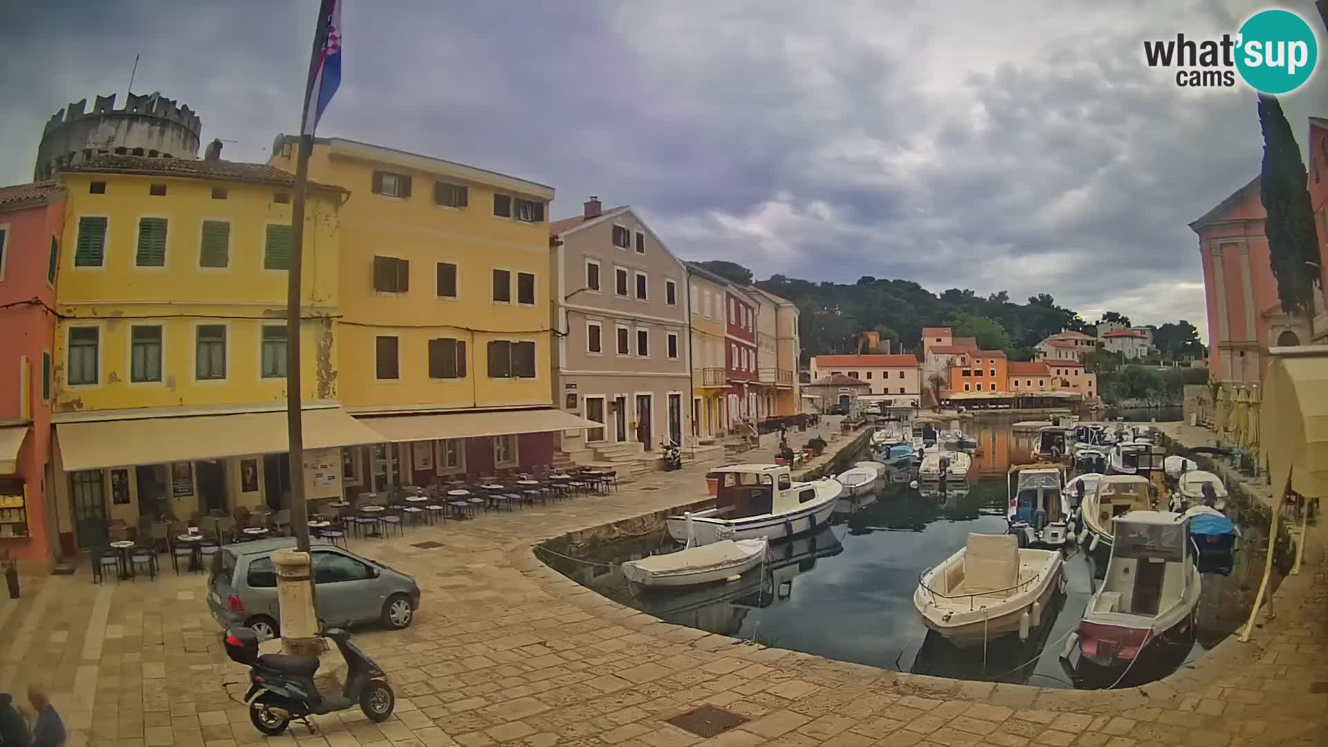 Webcam Streaming – El puerto de Veli Lošinj
