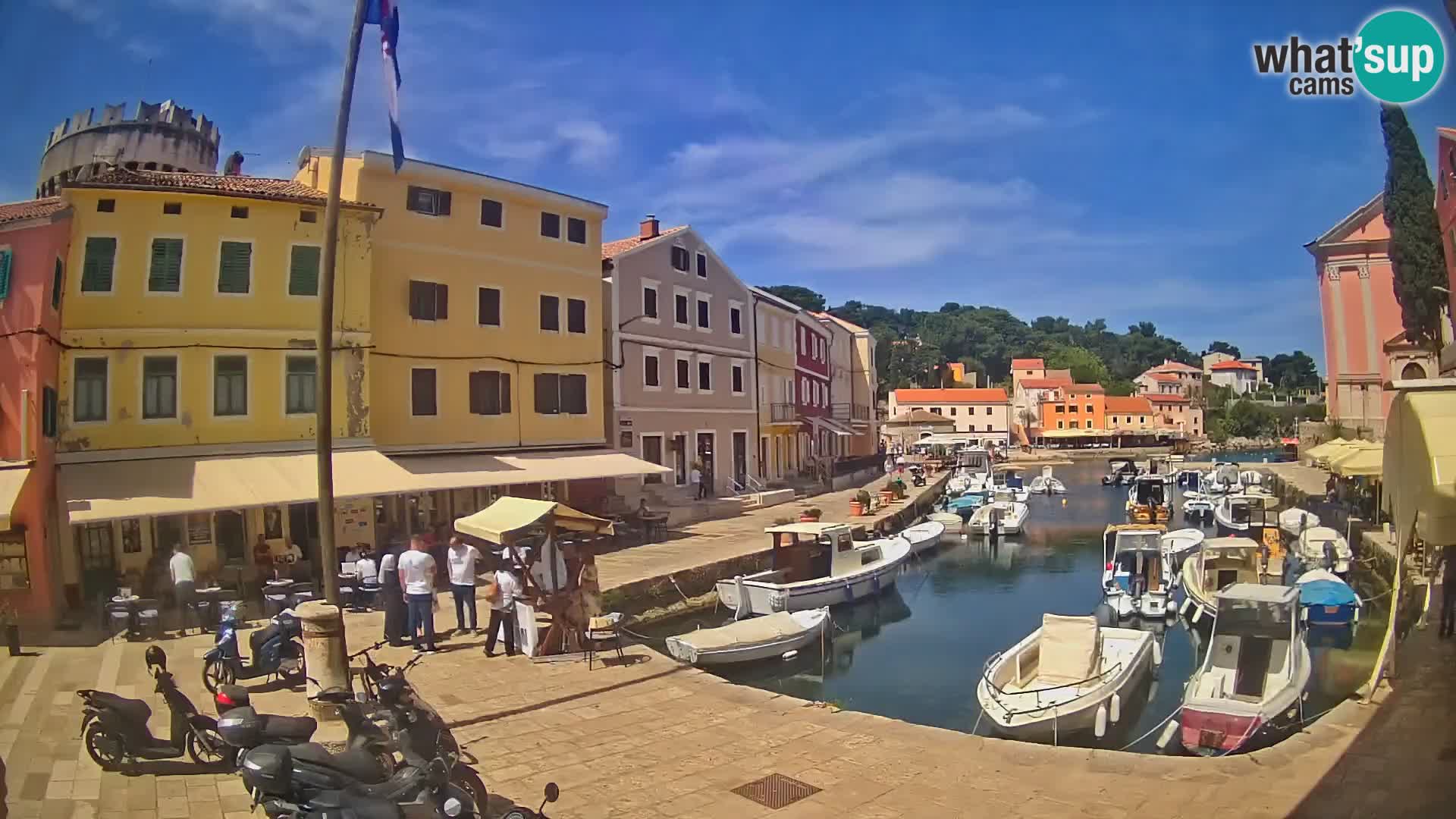 Webcam Streaming – El puerto de Veli Lošinj